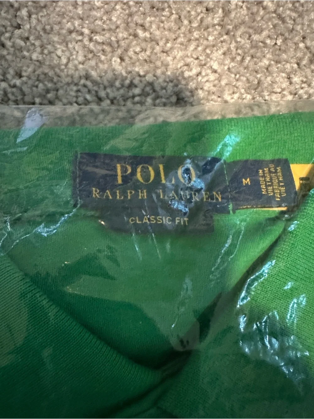*brand new in bag* Polo by Ralph Lauren Green Men's Classic Short-Sleeve Polo